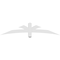 Ekena Millwork Davenport Architectural Grade PVC Gable Bracket, 72"W x 15"H x 4"D x 4"F, 5/12 Pitch GBP072X15X0404DAV00 - alternate 3